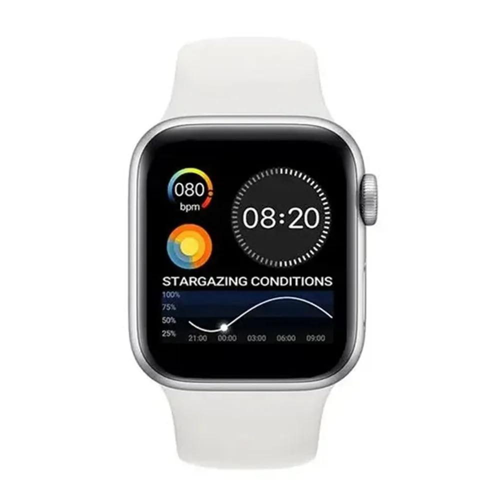 Новые умные часы с GPS для мужчин для Apple Watch 9 серии, всегда на дисплее, температура тела, BT Call, NFC, женские умные часы для IOS, Android белый WORX