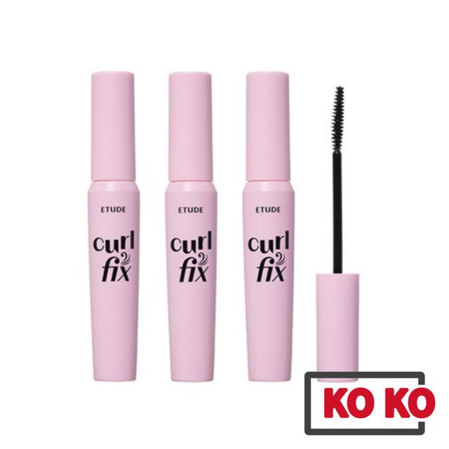 [ETUDE] Тушь для ресниц Curl Fix 8 г 3 вида / Черный / Коричневый / Серо-коричневый 02 Brown gray