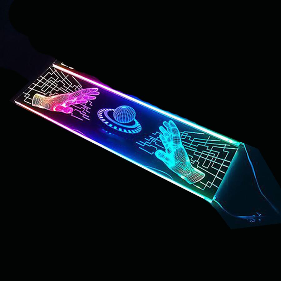 Задняя панель RGB для видеокарты, графического процессора и корпуса игрового ПК, светодиодная подсветка ARGB Aura Sync blue loverapple