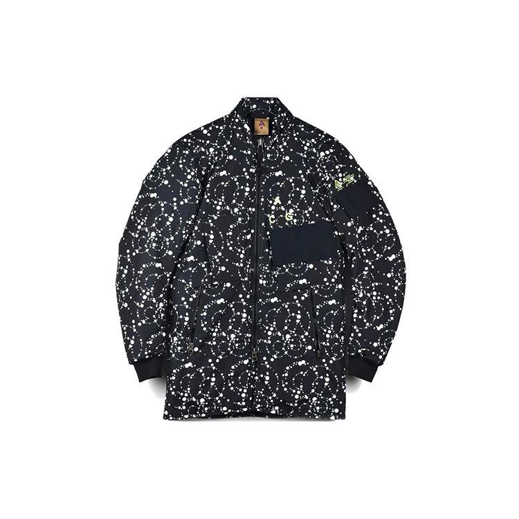 Мужское хлопковое пальто с утепленным накладным карманом Nike ACG, черная верхняя одежда AQ3531-010 XS black