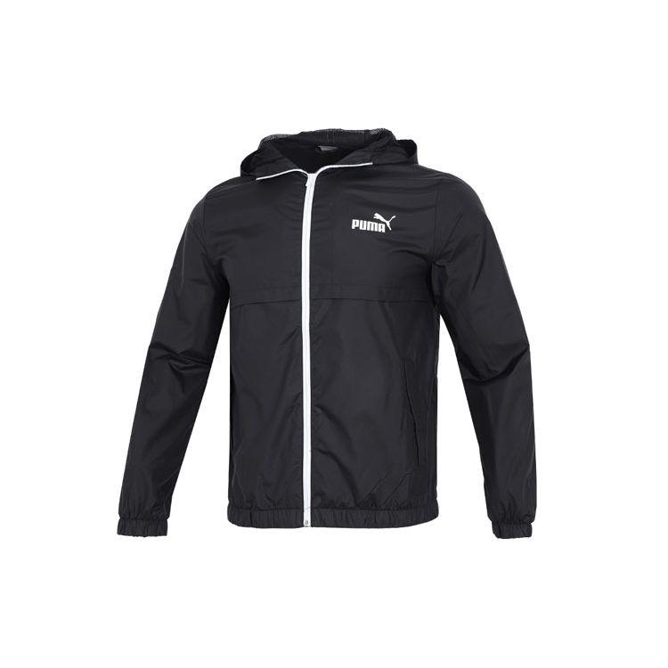 Ветровка Puma Ess Solid с логотипом Мужские куртки Черный 849462-01 L black