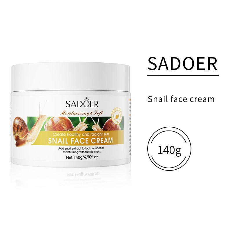 SADOER Snail Face Cream Увлажняющие и омолаживающие средства по уходу за кожей лица Snail white i-Beautiful