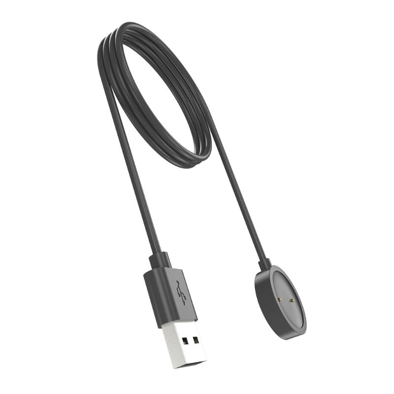 Зарядное устройство Адаптер питания Подходит для Mibro Watch A1 USB-Зарядная подставка-Кабель Док-станция Кронштейн-Подставка Держатель для смарт-часов Станция black Brioche