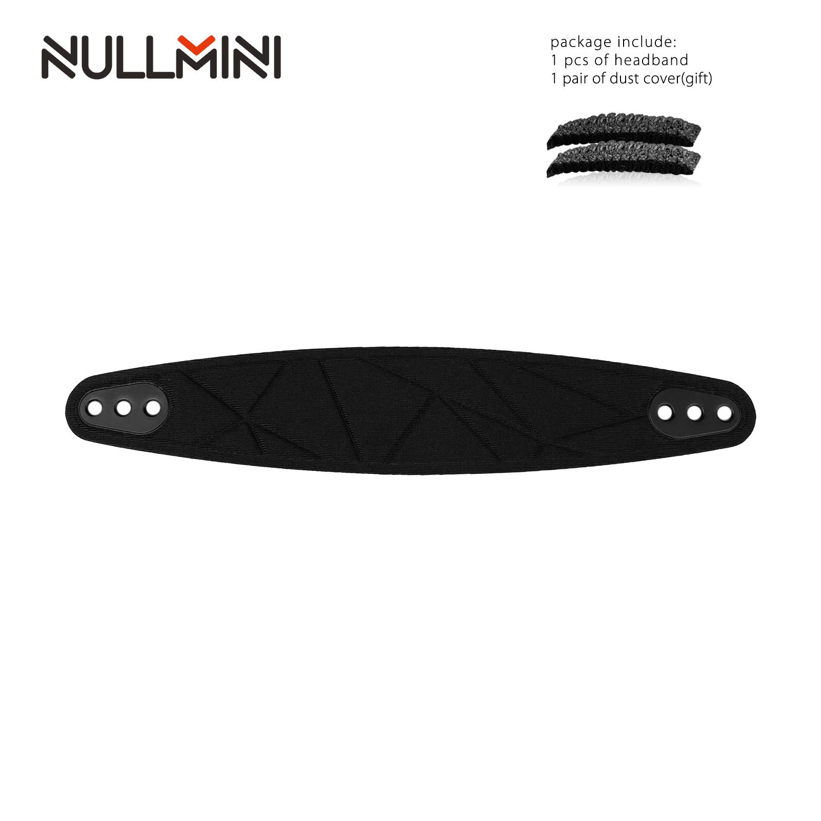 Сменные амбушюры NullMini для беспроводных наушников Steelseries Arctis Nova Pro, оголовье, амбушюры, чехол-подушка black