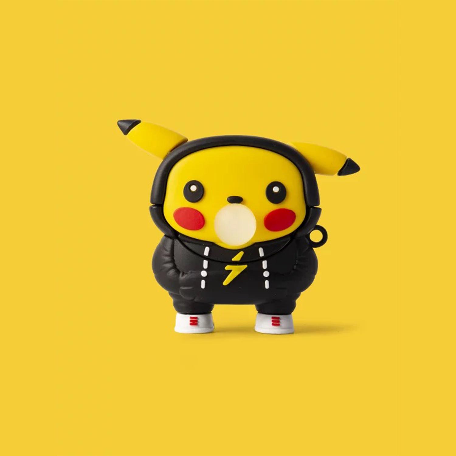 Чехол Pokemon Cartoon для AirPods 3 Защитный чехол для AirPods Pro 2 1 Чехол 3D силиконовый Защита от падений For AirPods 1or2 yellow SH-YU1