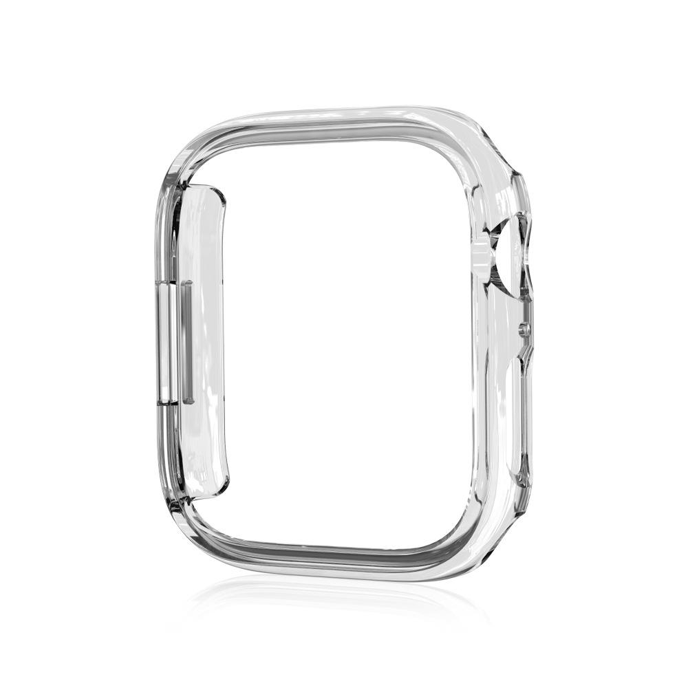 Матовый защитный чехол с вырезами для Apple Watch Series 10-го поколения 44mm прозрачный OmniShop