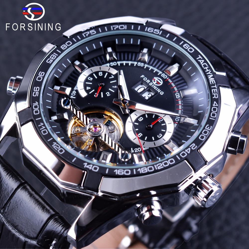 Мужские спортивные наручные часы 205mm*24mm*46mm белый Forsining