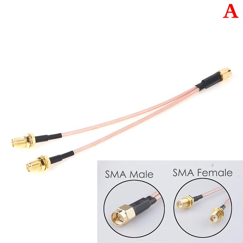 Sma to 2X Sma Male Female Y-образный соединительный соединительный соединительный кабель, косичка white Entrance Hall