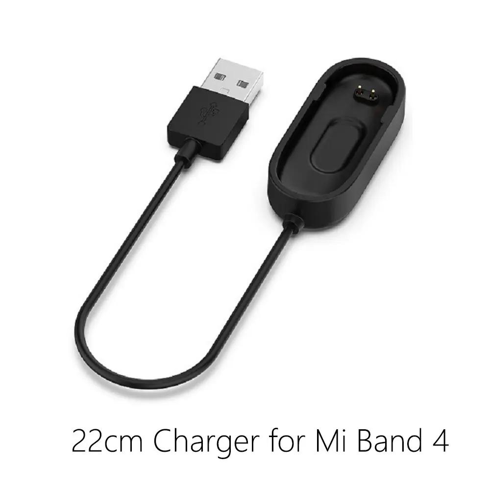 Магнитный USB-кабель для зарядки для Xiaomi Mi Band 2 3 4 5 6 7 Smart Сменный Портативный Кабель для Зарядки и Передачи Данных black j-3C
