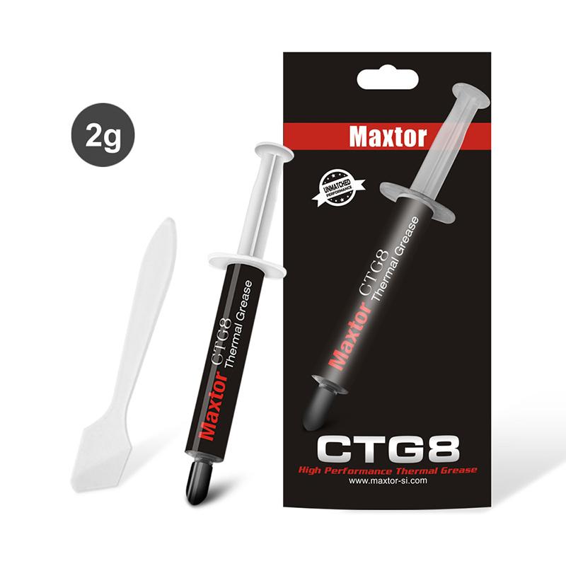 Мини-термопаста 12,8 Вт/Mk Maxtor Ctg8 для процессора процессора радиатора компьютера Gpu gray Diaphanous