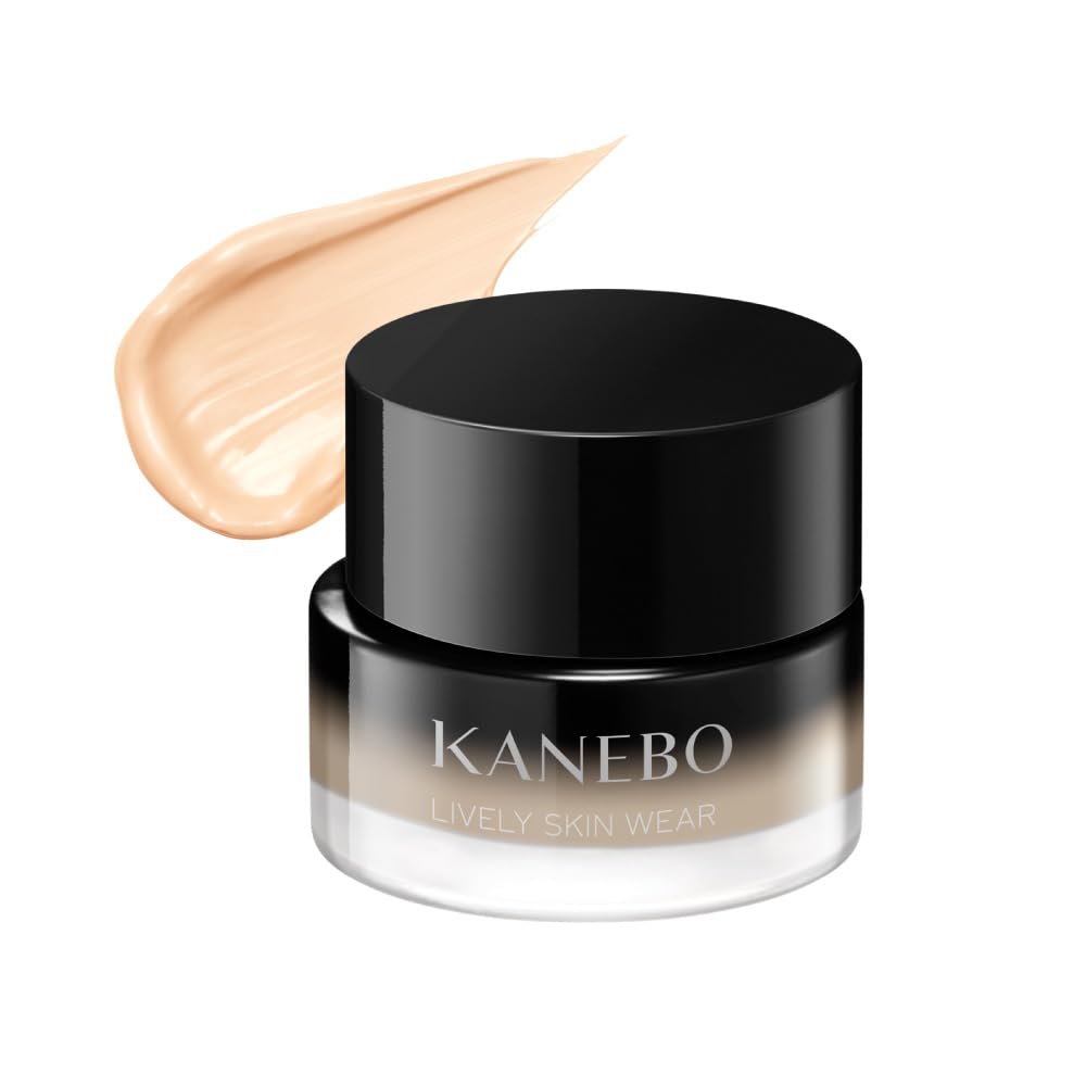 KANEBO Lively Skin Wear II 230 Охра B Сывороточный реверсивный увлажняющий тональный крем, Ванильный, SPF4/PA+, Тональный крем, Покрытие, Стойкий бежевый