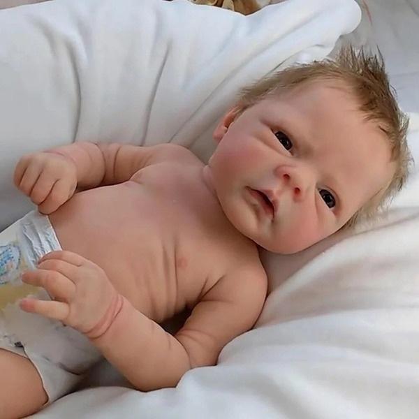 Силиконовая водонепроницаемая кукла Reborn всего тела, ручная роспись, реалистичная 3D игрушка в тон кожи, кукла для малышей с тканью girl brown weihexin