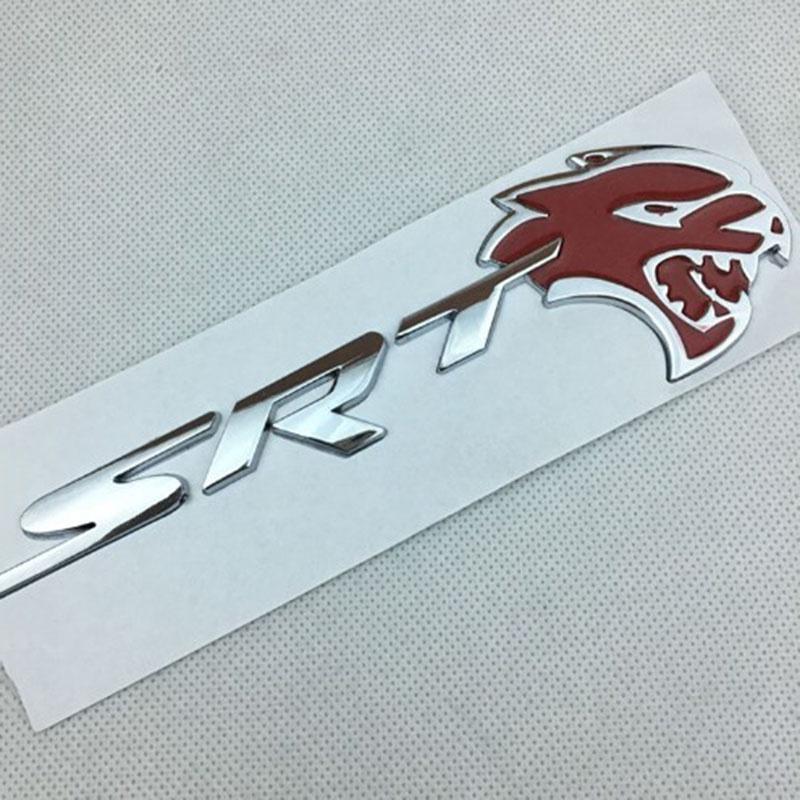 Challenger 1718 Charger Mopar Srt Hellcat 3d Эмблема Шильдик Наклейка Oem Новый SilverRed gray MerakiMuse