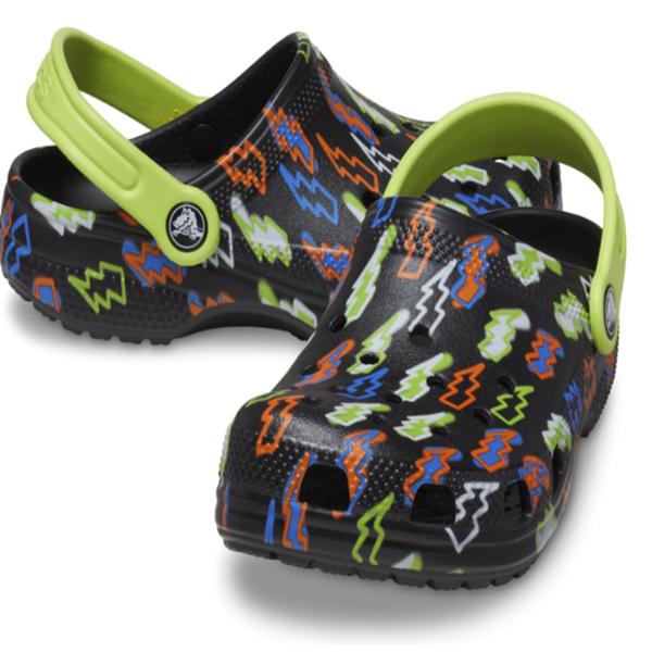 Кроксы Классические Молния Клог Малыш Дети 208307 001 208309 001 C5(120) green Crocs
