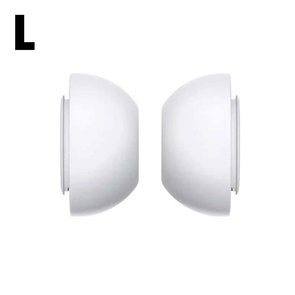 Силиконовые сменные амбушюры для наушников, мягкие вкладыши для AirPods Pro 1/2 L white EPwagoodw