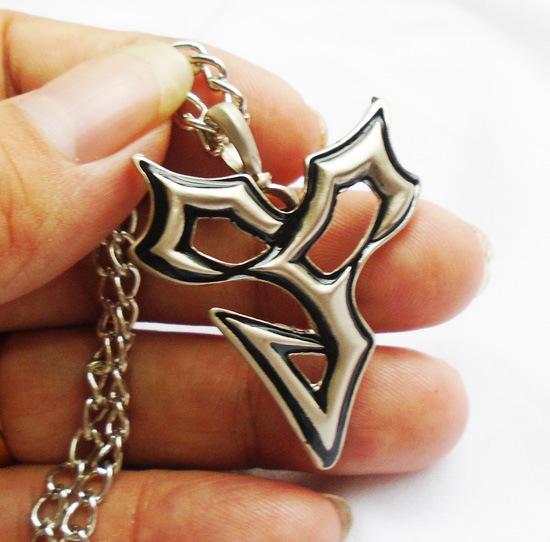 Ожерелье Final Fantasy Подвеска Аниме Аксессуары Космический воин Аксессуары Фурнитура Мультфильм Тренд beige Eacoha