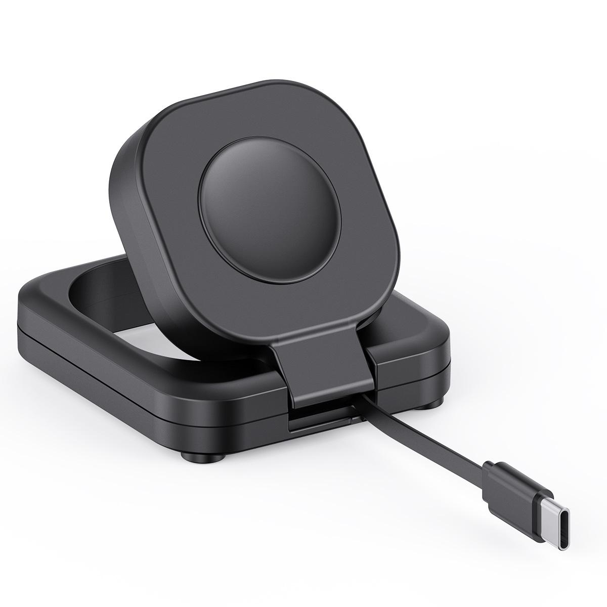Портативный мини-беспроводной power bank для зарядки Apple Watch gray GadgetGrip