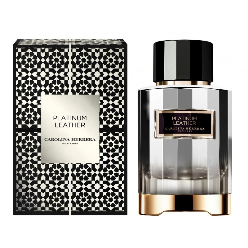 Platinum Leather CAROLINA HERRERA