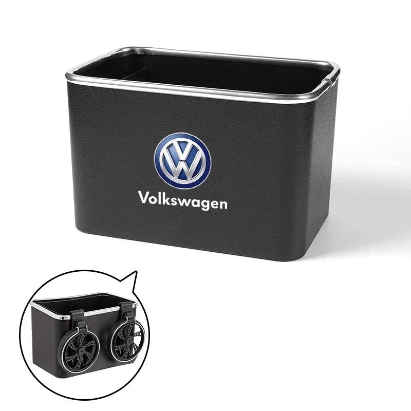 For Volkswagen VW Multifunctional Car Storage Box Car Console Armrest Organizer Stowing Tidying For Volkswagen VW Scirocco GOLF black Opel