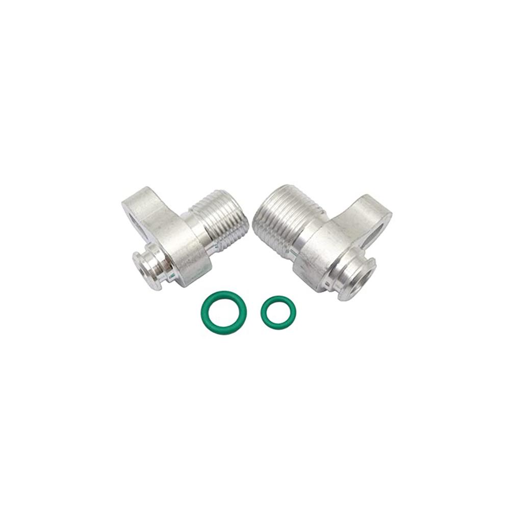 Комплект переходников для компрессора кондиционера для Denso 10S17F и 10S20F white Tautoparts