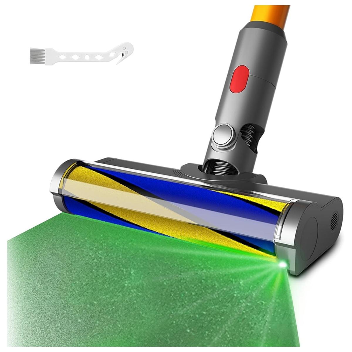 Для пылесосов Dyson V7 V8 V10 V11 V15 насадки с датчиком пыли, мягкие роликовые части насадки CHINA black Kick Couture