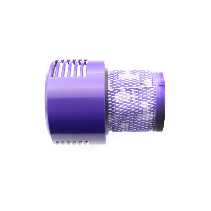 Подходит для HEPA-фильтра для пылесоса Dyson V10 SV12 серии Cyclone absolute animal с электрощеткой, номер детали 969082-01 purple DYAILYDEALS