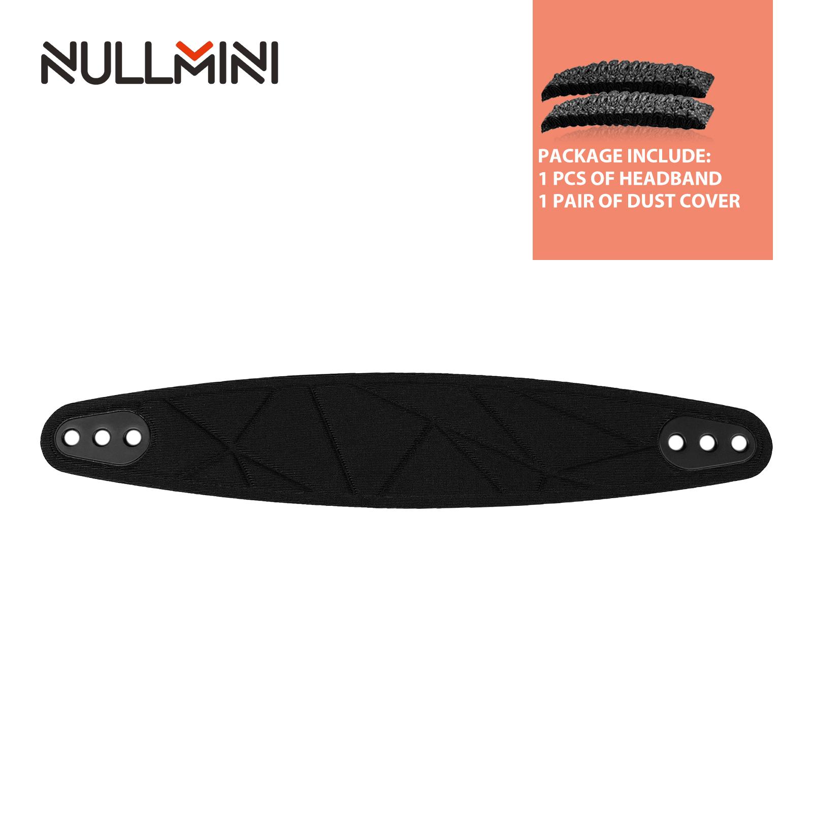 Сменные амбушюры Nullmini для Steelseries Arctis Nova Pro Wire, Nova 7 3 1 Наушники Оголовье Охлаждающий гель Амбушюры Подушка black