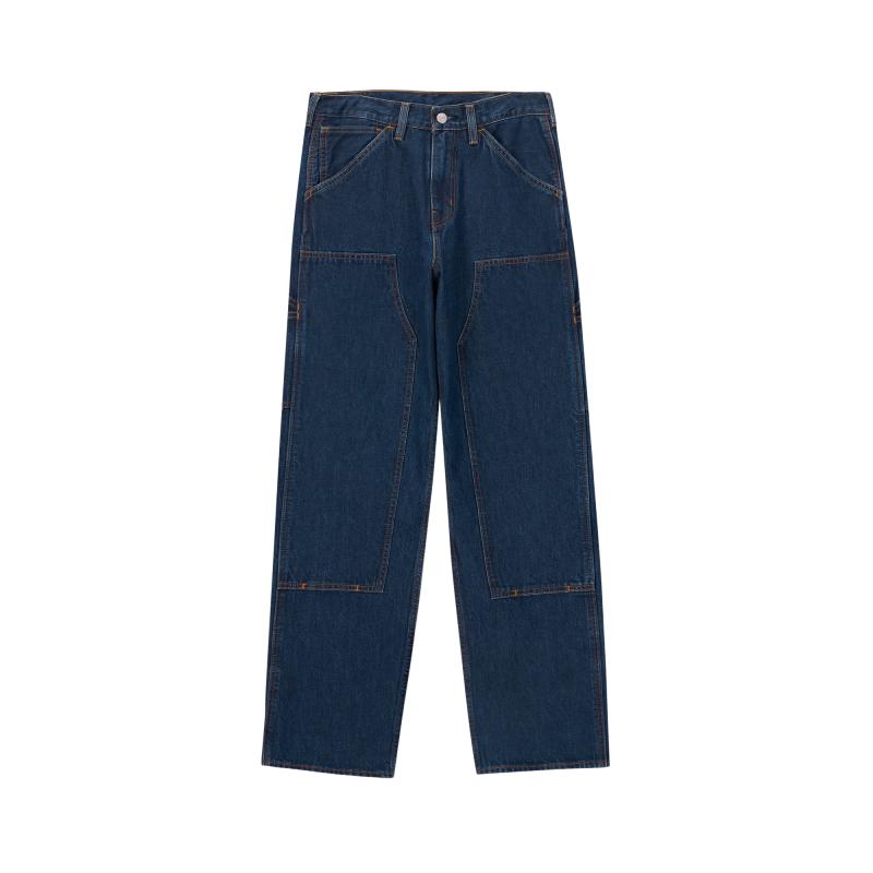 Мужские джинсы Levi s 565 Свободный прямой крой A5756 32 темно-синий