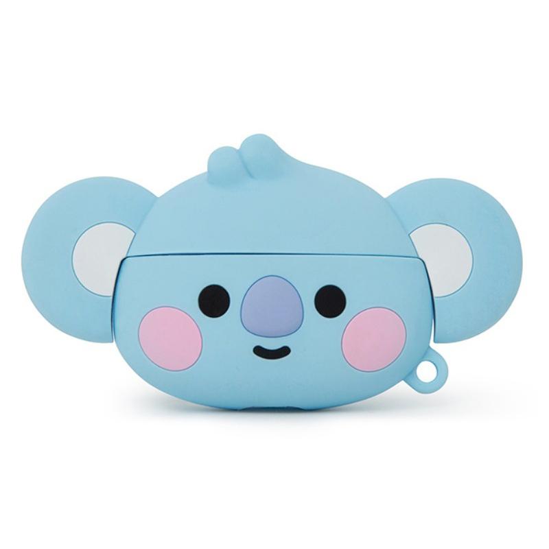 Официальный чехол BTS BT21 {AirPods PRO 1st/AirPods PRO 2nd} Baby Lovely KOYA gray