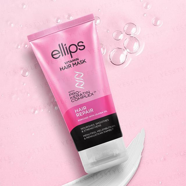 ellips - Витаминная маска для волос Восстановление волос 120ml pink