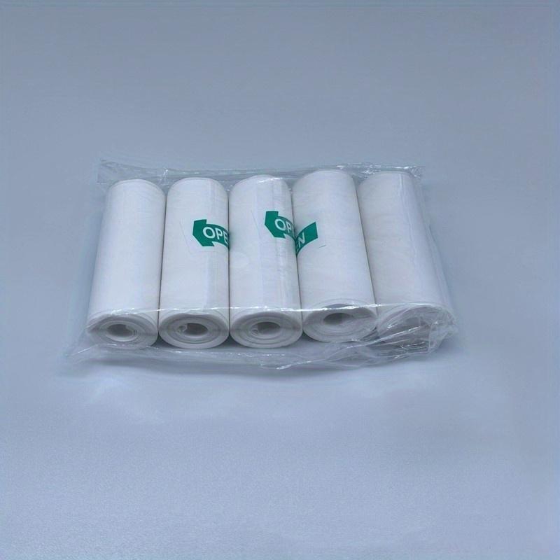 5/10 рулонов бумаги для мини-принтеров для бесчернильных карманных мини-принтеров, портативных термопринтеров, бумаги для принтеров с наклейками 5 rolls белый ZCXU