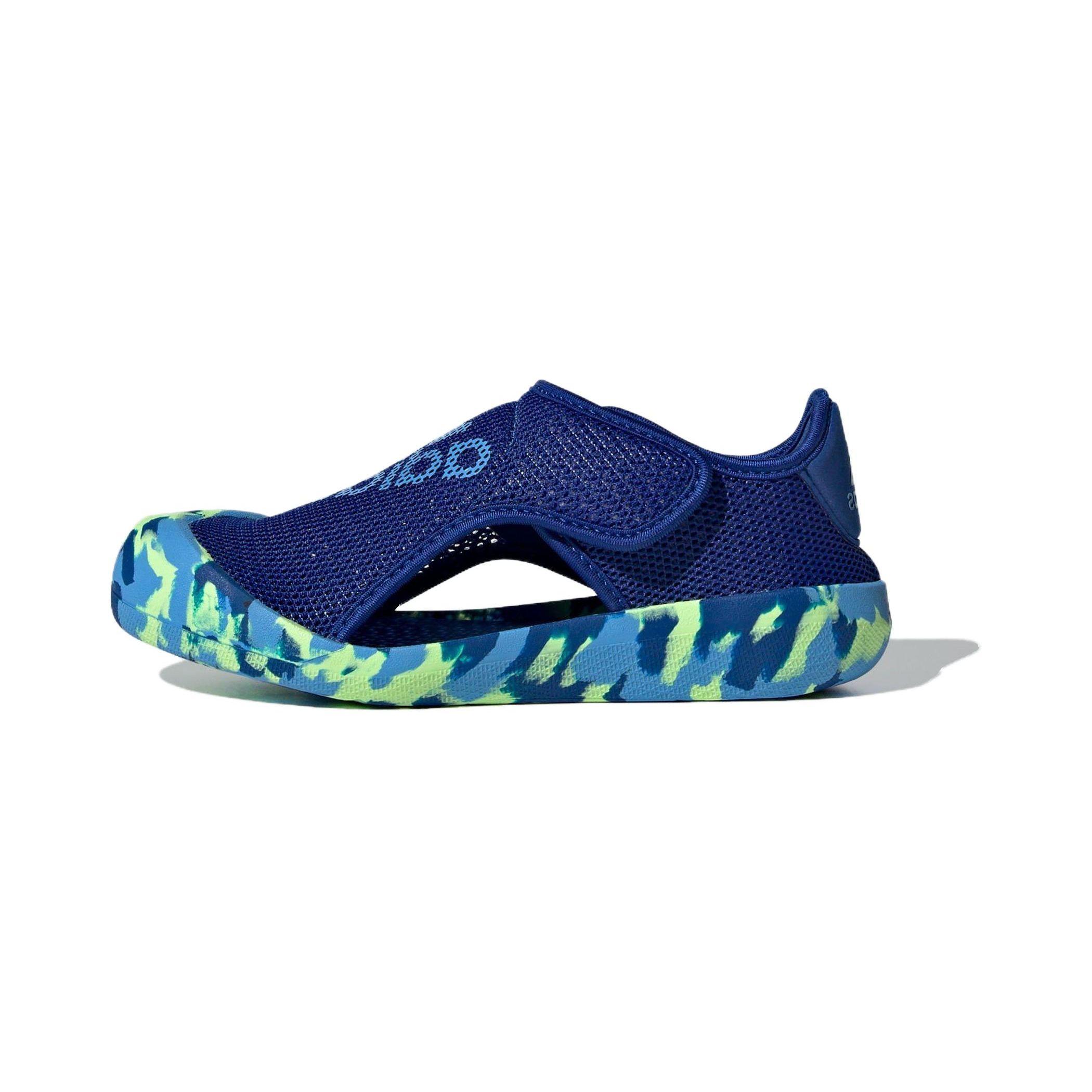 Adidas Altaventure Спортивные пляжные сандалии Удобные Простые Амортизирующие Прочные Детские сандалии Детские сандалии Сине-зеленые ID3418 29 blue