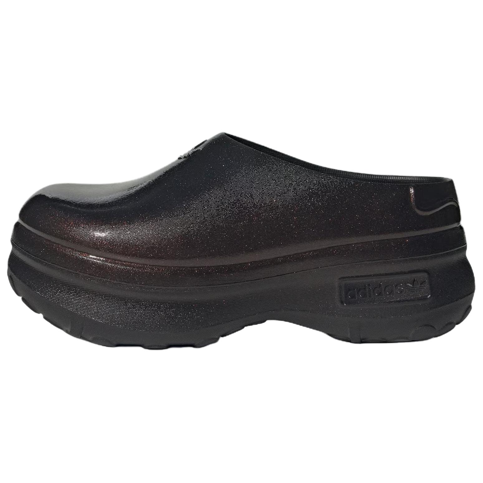 Adidas Originals Adifom Stan Mule Простые Удобные Нескользящие Тапочки с Закрытым Носком Женские Тапочки Черные KJ0981 40½ black
