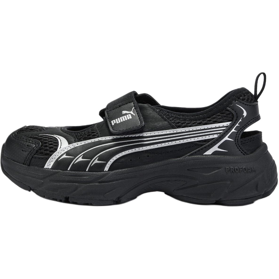 Сандалии Puma Memoria Lite Gl Песочный Удобные Универсальные Поддержка упругости Низкие Сандалии Детские сандалии Черный 406431-01 29 black