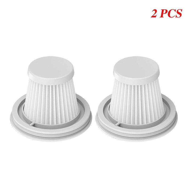 Для Xiaomi Mijia SSXCQ01XY Handy Home Car Mini Wireless Пылесос Моющийся HEPA-фильтр Сменные аксессуары Запчасти white WuYan