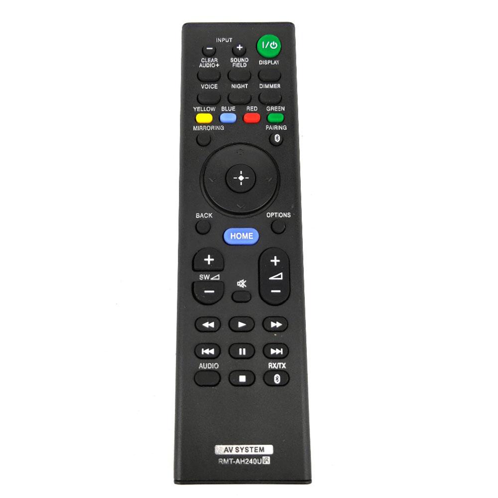 Новый RMT-AH240U Пульт дистанционного управления для AV-системы SONY HT-CT790 HT-NT5 HT-XT2 SA-CT790 Пульт black Axzhk