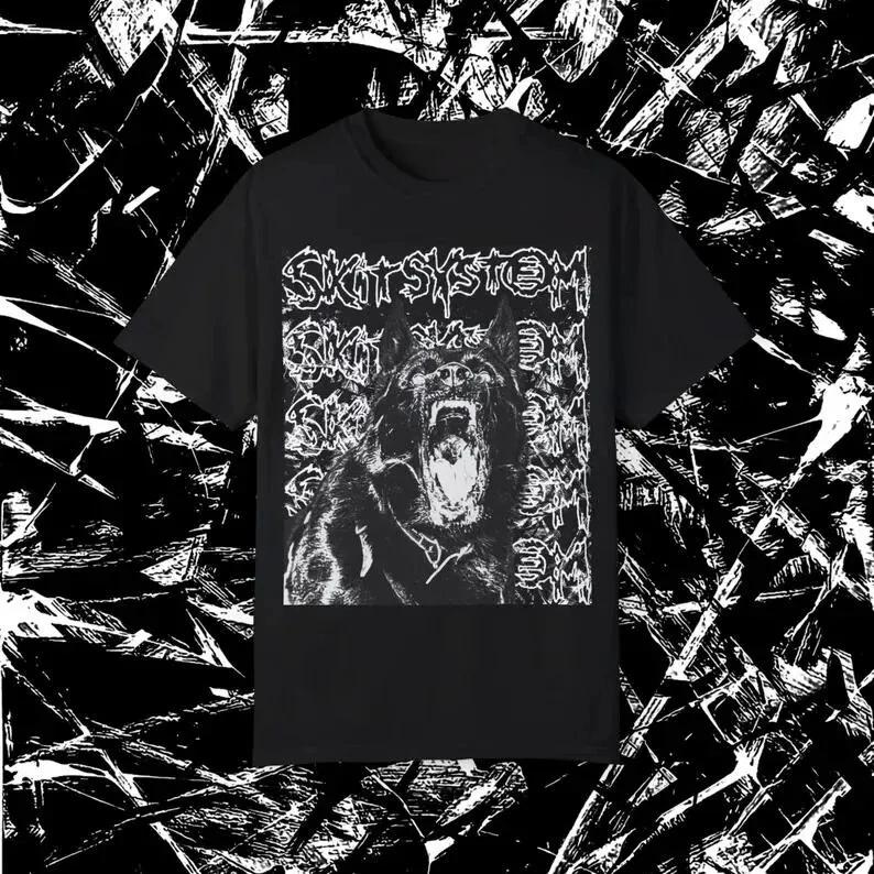 Двусторонний свитшот Crust Punk His Hero Is Gone Wolfbrigade Disfear Nails M gray Timeless-Tees