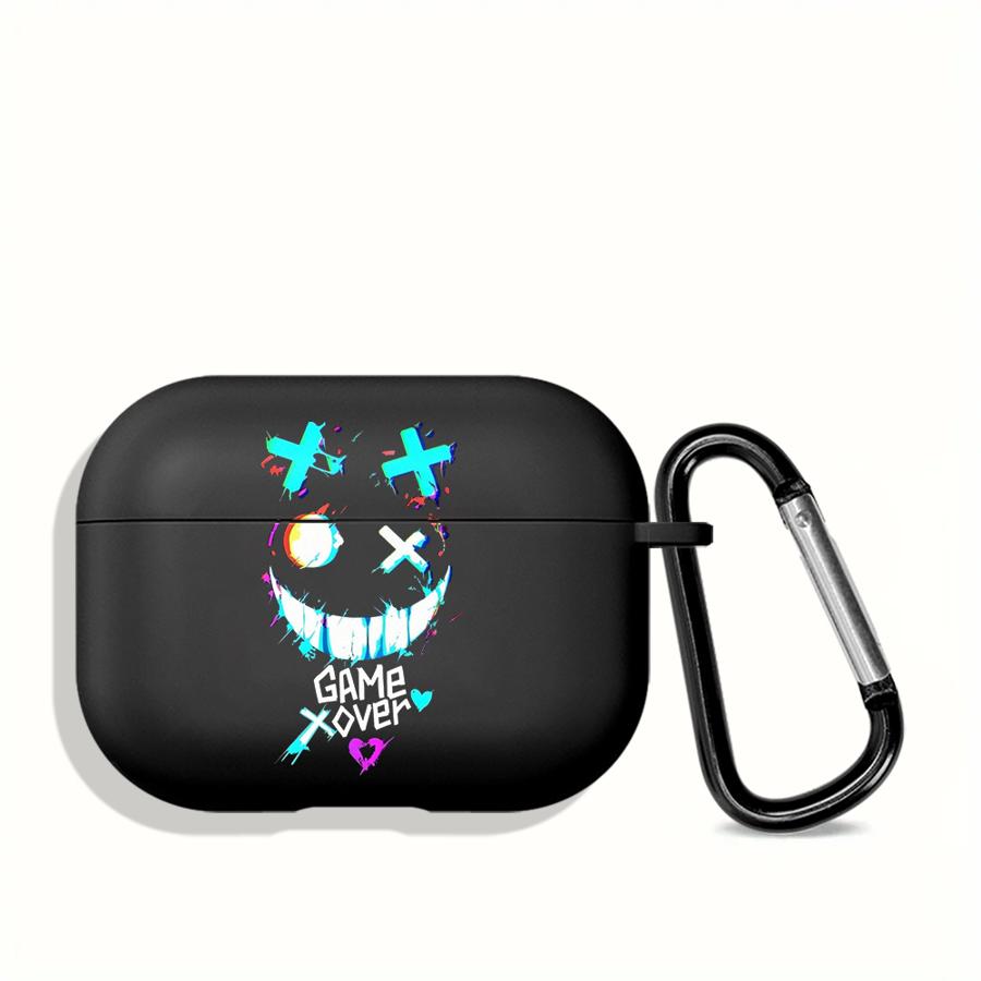 Game Over Чехол для наушников Чехол для Airpods Pro2 2 1 Pro3 3 4 Pro Airpods 4 black mart60-2