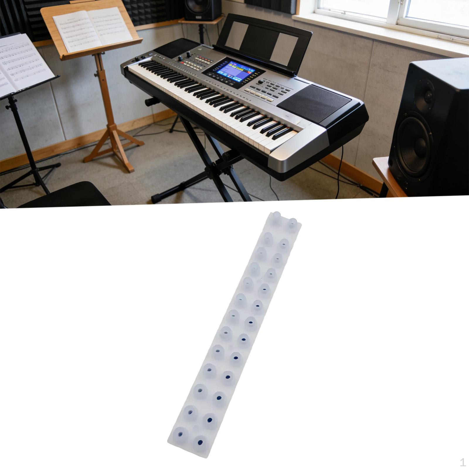 Conductive Strip Keyboard Contacts Replacement Part Made of Rubber Strips Repair Keypad 1Pc Moonice