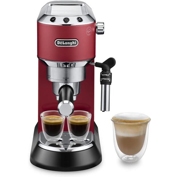 Кофемашина DeLonghi EC 685.R Dedica brown