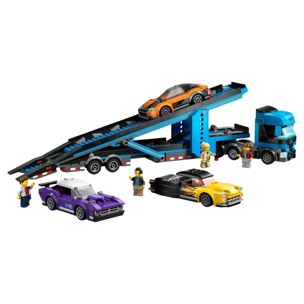 998 шт. Супер модель транспортера для автомобилей Moc Truck Bricks строительные блоки конструктор городской набор детские игрушки подарки на день рождения для мальчиков black DURUOB