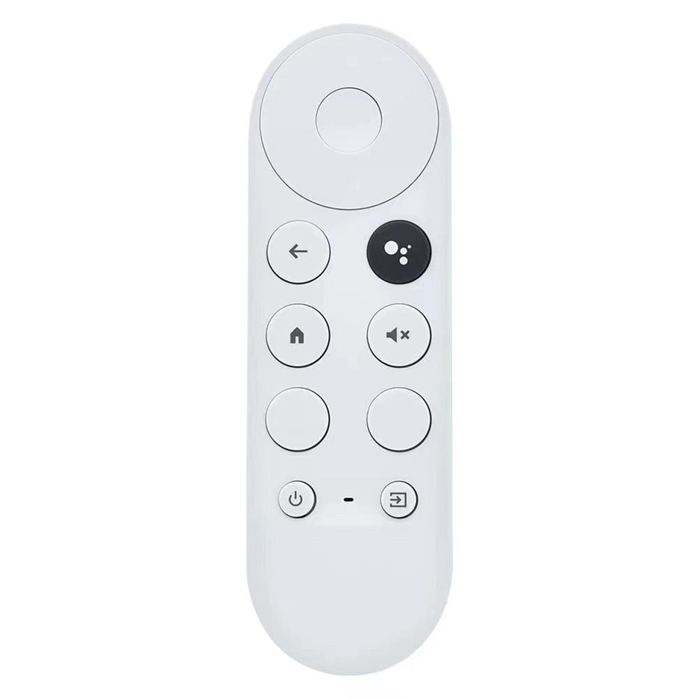 Подходит для пульта дистанционного управления Google CHROMECAST GOOGLE TV G9N9N, сменного пульта дистанционного управления Smart TV Bluetooth Voice Set-top Box white Plain Abode