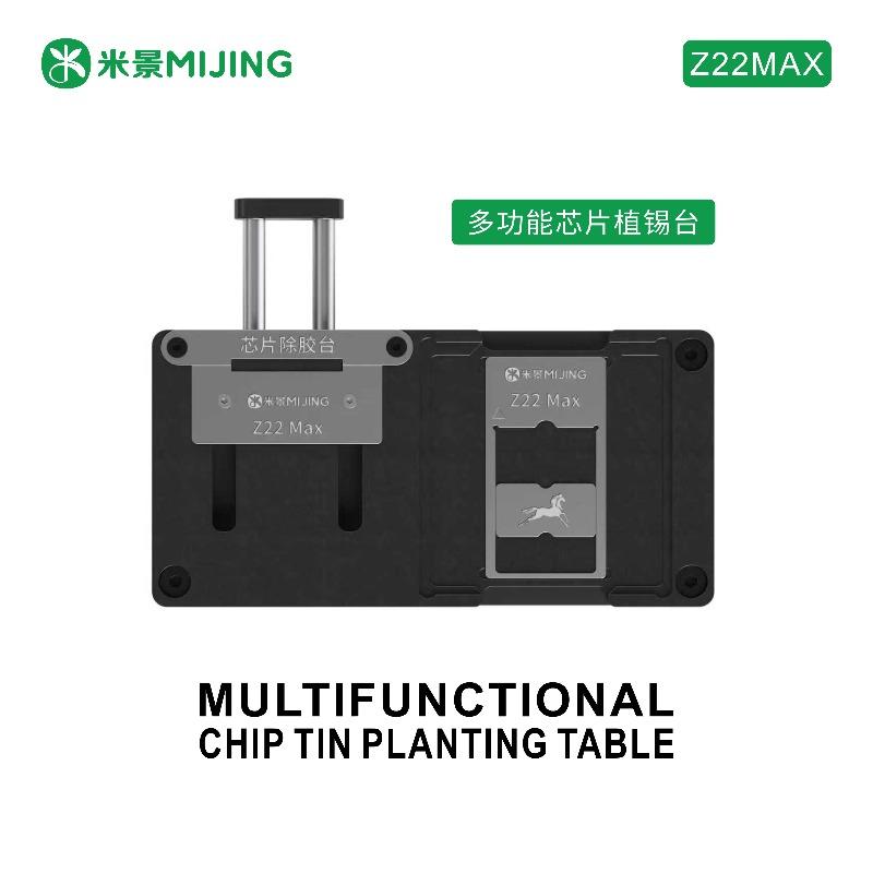 Mijing Z22 Max для iPhone и Android Телефона Шаблон для пайки микросхем Платформа для реболлинга процессора gray A Auto Parts Mall