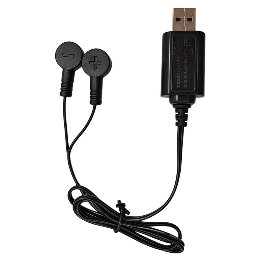 1 шт. Магнитное зарядное устройство для литиевой батареи USB Универсальный USB-кабель для зарядки аккумуляторов 3,7 В 4,2 В USB-магнитное зарядное устройство black Tread Tribe