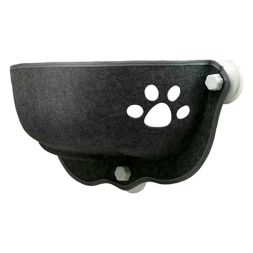 Гамак на окне для кошек с прочными присосками, подвесная спальная кровать для домашних животных, теплая клетка для хранения домашних животных, солнечное сиденье-кровати black happy520