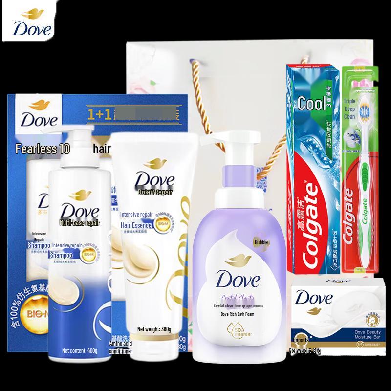 Подарочный набор Dove Complete Care из 6 предметов blue