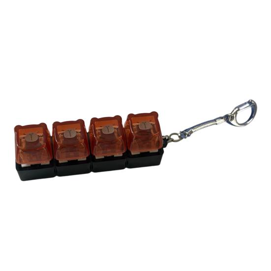 Брелок-антистресс Capybara Fidget Keyboard Stress Relief Keyboard Finger Clicker Keychain Decompression Button Sensory Toys Backpack Hanging Decor black Noir Theory