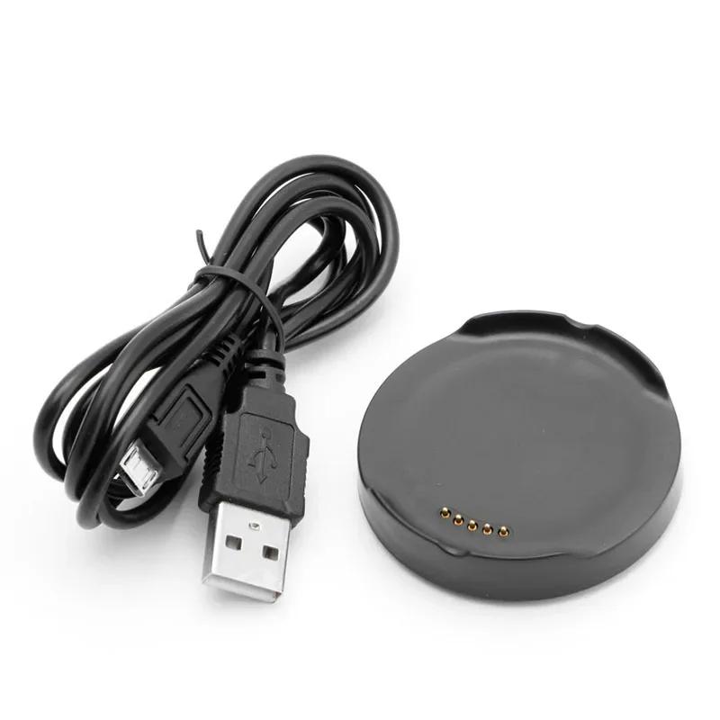 Кабель для быстрой зарядки USB для LG G Watch Urbane W110 W150 Смарт-часы Зарядная док-станция Зарядное устройство Подставка Адаптер чёрный j-3C