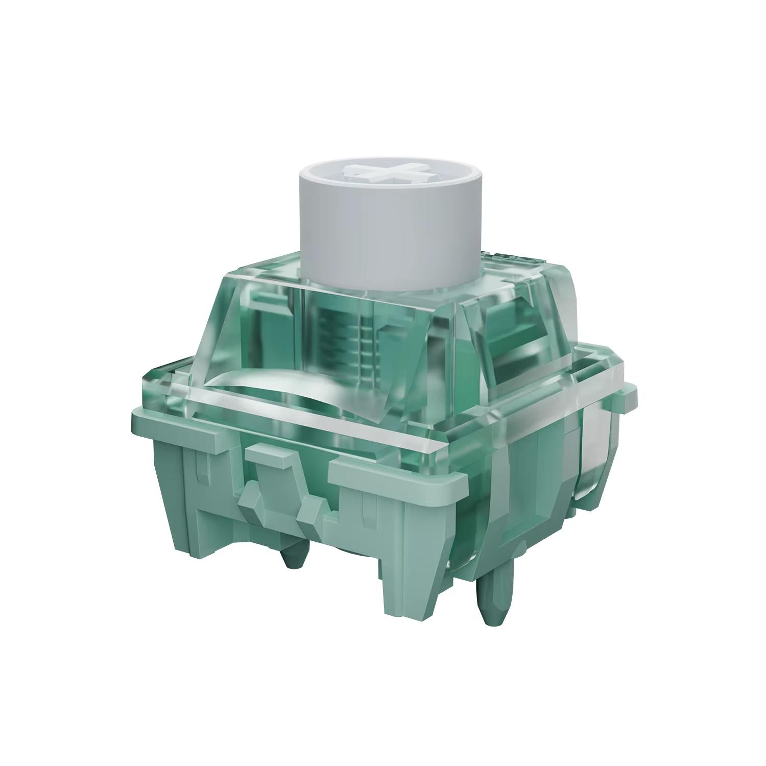GATERON Магнитный переключатель Jade Ultra HIFI Кастомная магнитная игровая клавиатура Линейные переключатели Свободная настройка предварительного хода Датчик Холла 4 PCS gray superme live