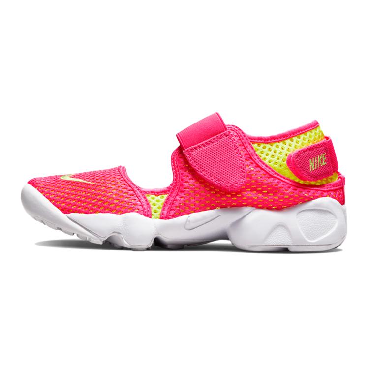 Детские сандалии Nike Air Rift BR, нескользящие, износостойкие, розовые, размер для детей 829973-631 35 red